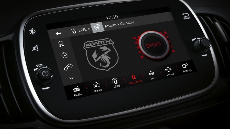 Панель приборов Abarth 595 Pista (312) 2017 года  (фото 4 из 53)